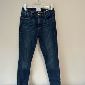 Lot of 4 designer Sz 27 Jeans. 2 AG, 1 J Brand, 1 Frame